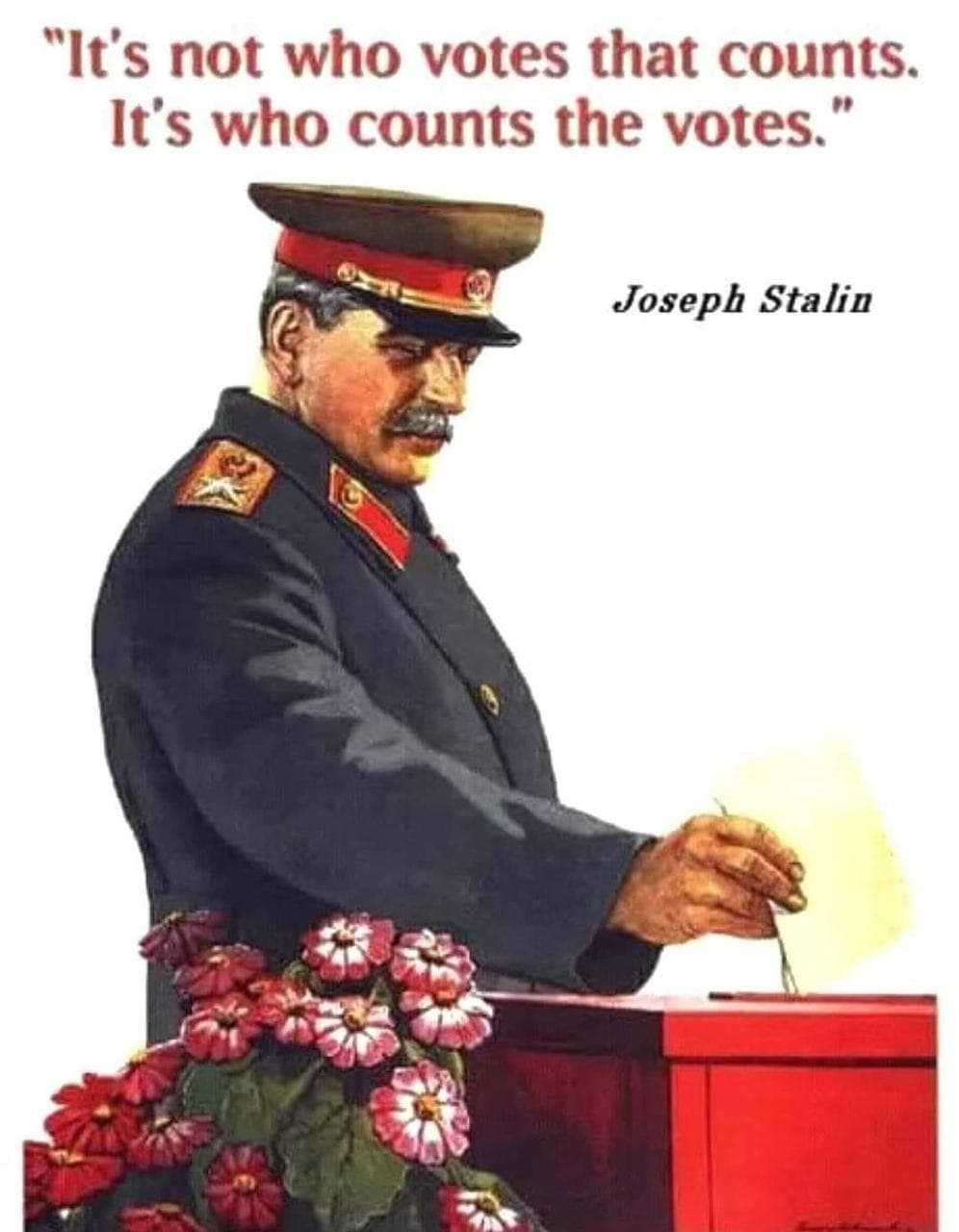 Stalin zu Wahlen