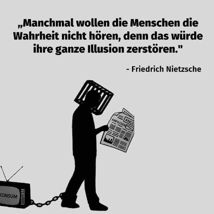 Zitat Nietzsche Medienillusion