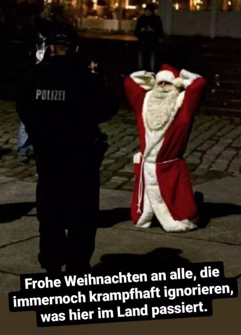 Weihnachtsmann verhaftet