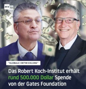 Gates schmiert RKI