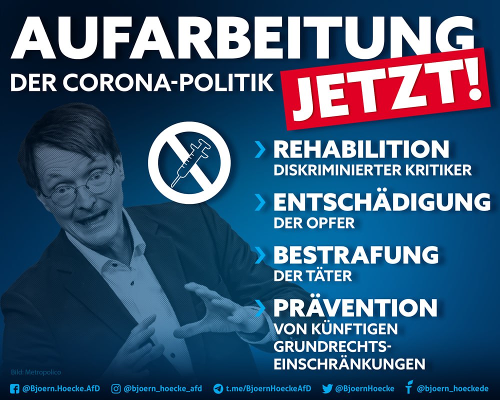 Aufarbeitung jetzt